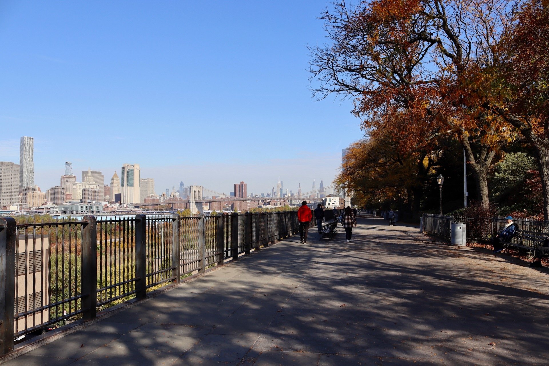 Brooklyn Heights Promenade Spots photo à New York États-Unis Voyage Hello June hellojune.be
